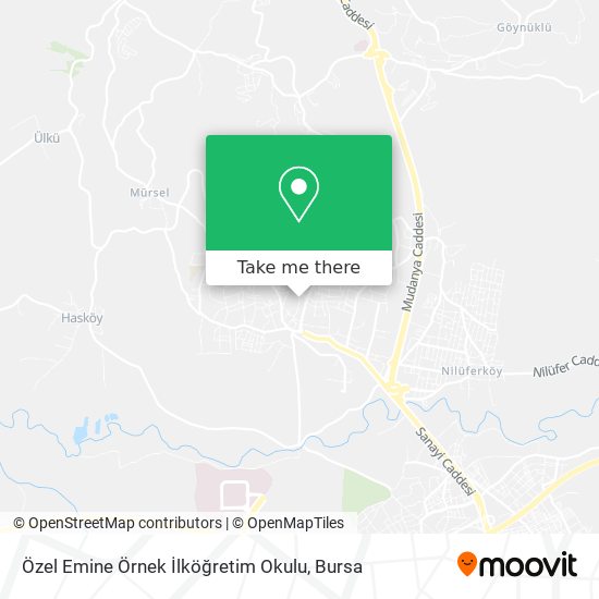 Özel Emine Örnek İlköğretim Okulu map