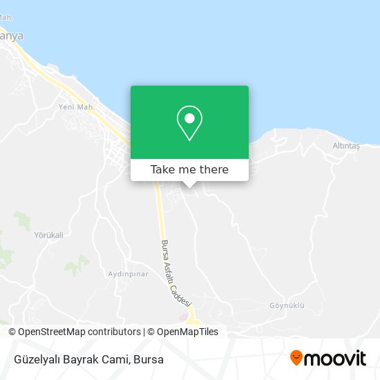 Güzelyalı Bayrak Cami map