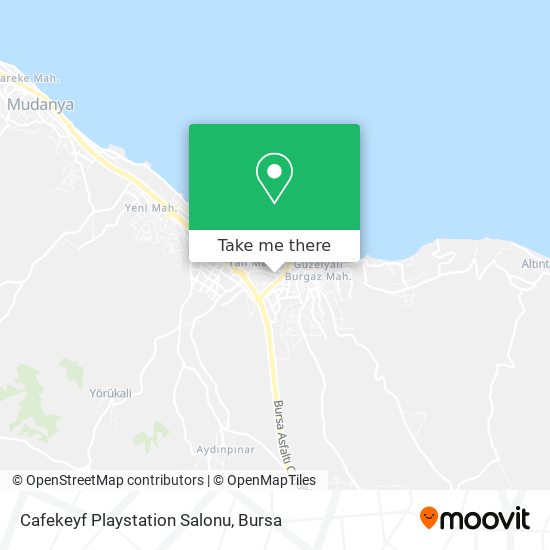 Cafekeyf Playstation Salonu map