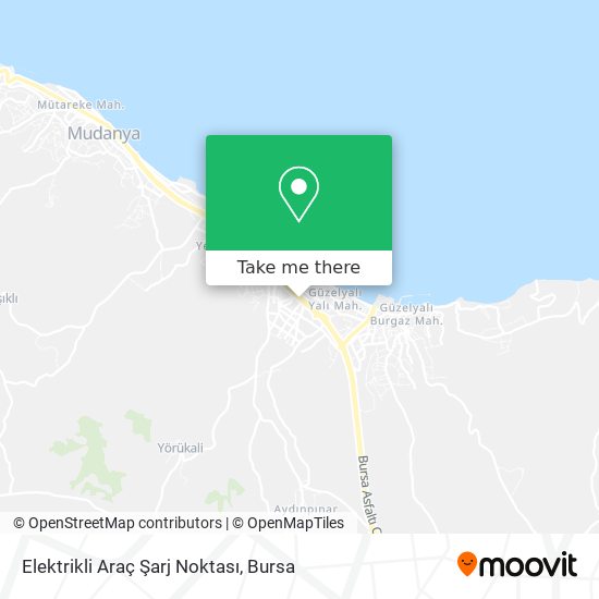 Elektrikli Araç Şarj Noktası map