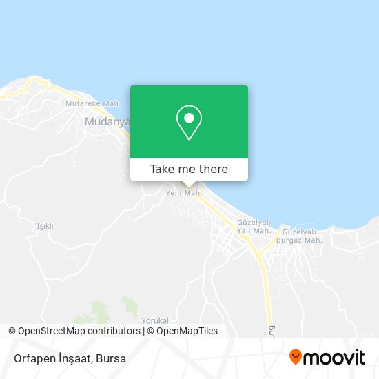 Orfapen İnşaat map