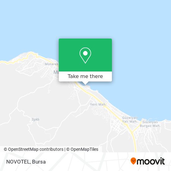 NOVOTEL map