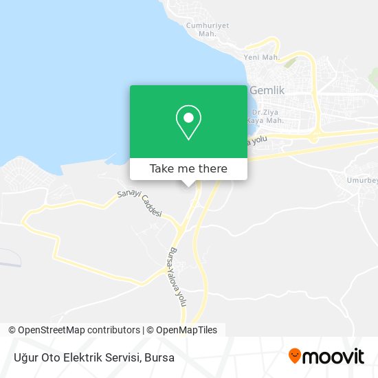 Uğur Oto Elektrik Servisi map