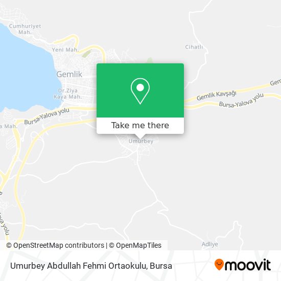 Umurbey Abdullah Fehmi Ortaokulu map