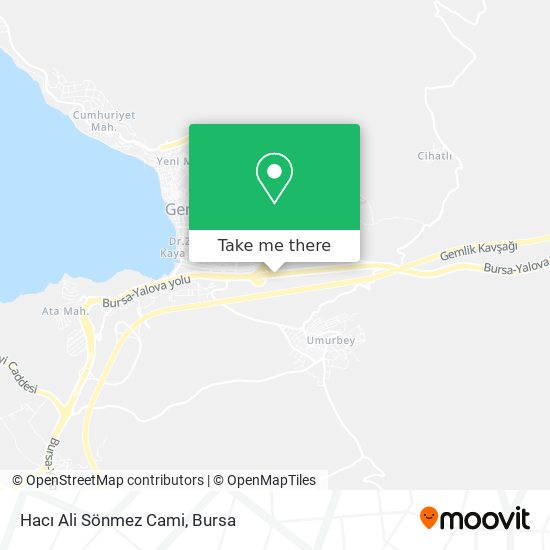 Hacı Ali Sönmez Cami map