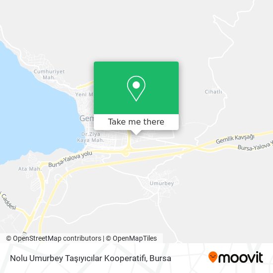 Nolu Umurbey Taşıyıcılar Kooperatifi map