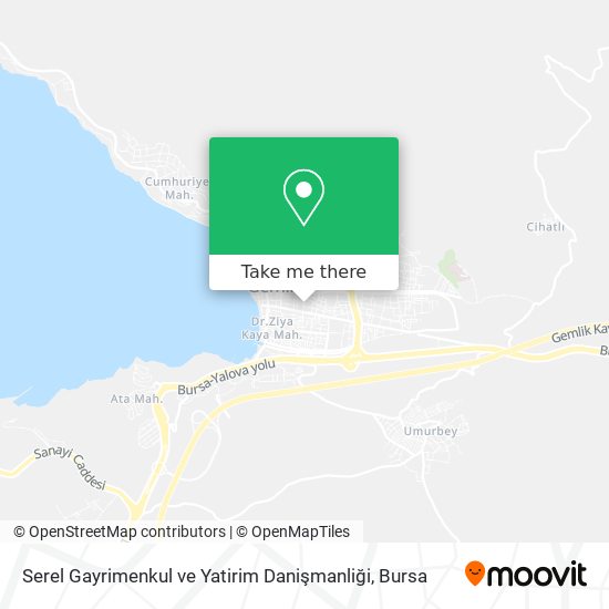 Serel Gayrimenkul ve Yatirim Danişmanliği map