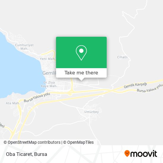 Oba Ticaret map