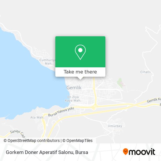 Gorkem Doner Aperatif Salonu map