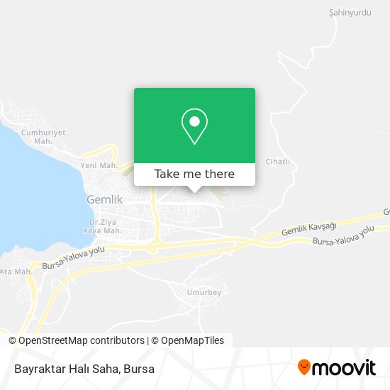 Bayraktar Halı Saha map