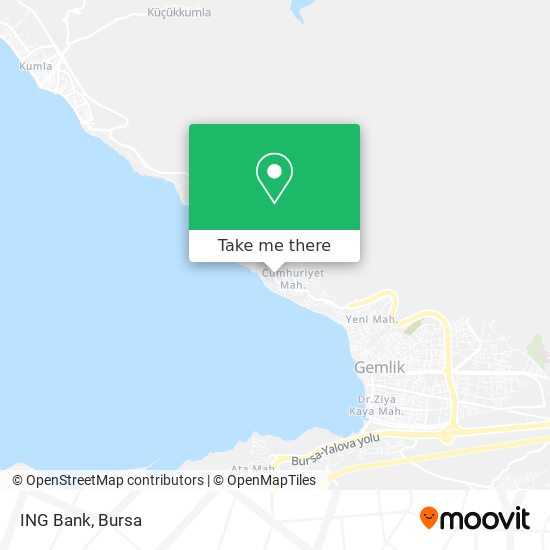 ING Bank map