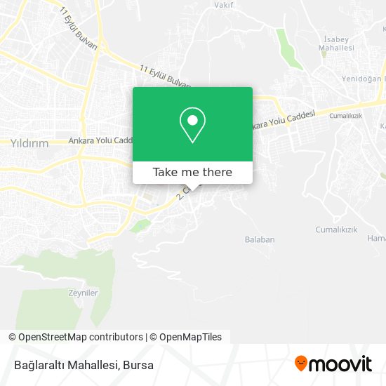 Bağlaraltı Mahallesi map