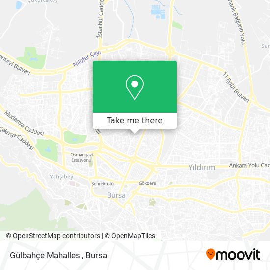 Gülbahçe Mahallesi map