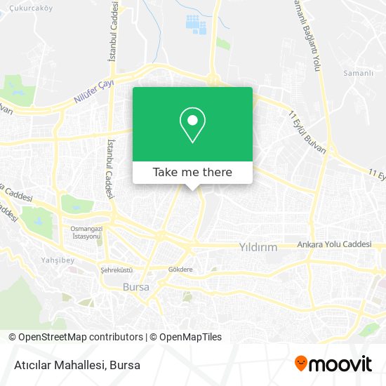 Atıcılar Mahallesi map