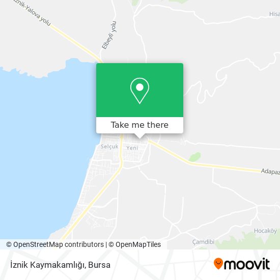 İznik Kaymakamlığı map