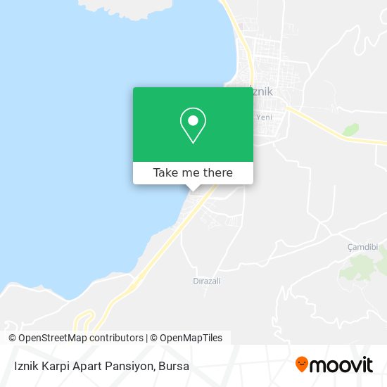 Iznik Karpi Apart Pansiyon map