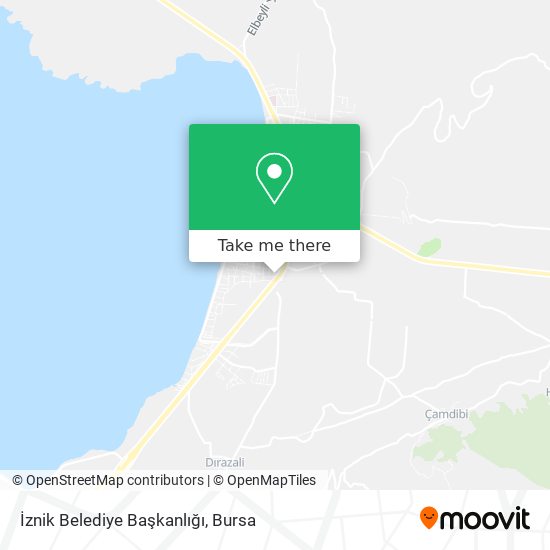 İznik Belediye Başkanlığı map