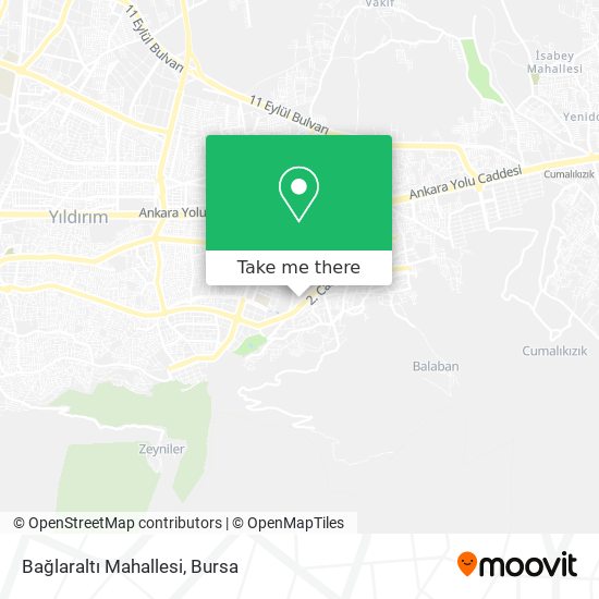 Bağlaraltı Mahallesi map