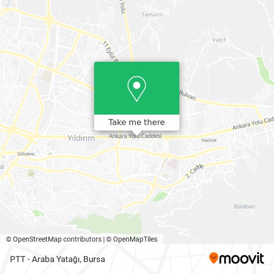 PTT - Araba Yatağı map