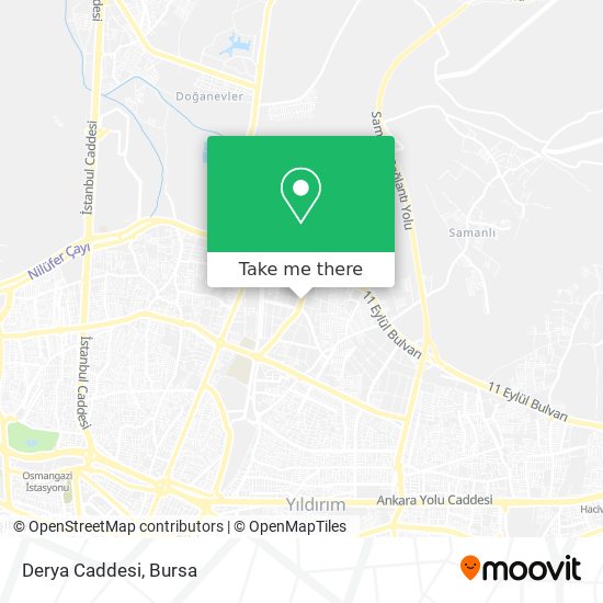 Derya Caddesi map