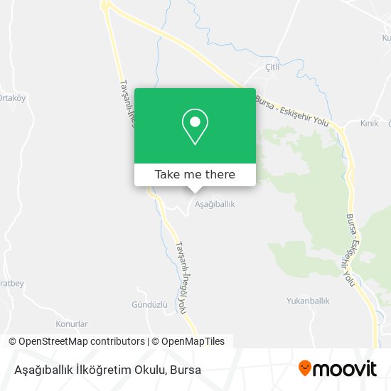 Aşağıballık İlköğretim Okulu map