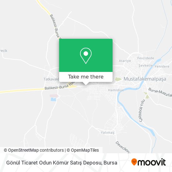 Gönül Ticaret Odun Kömür Satış Deposu map