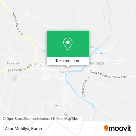 Akar Mobilya map