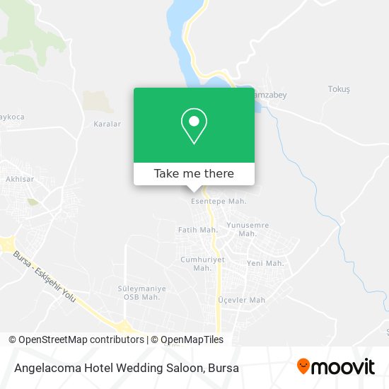 Angelacoma Hotel Wedding Saloon map