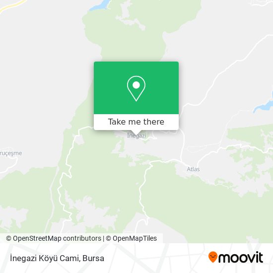 İnegazi Köyü Cami map
