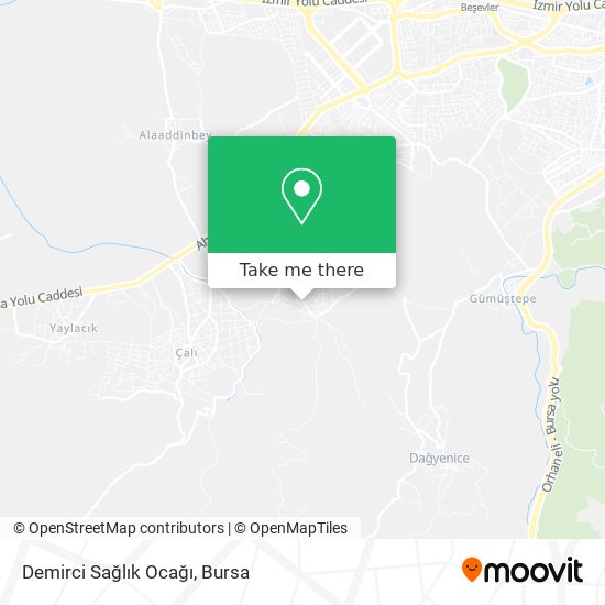 Demirci Sağlık Ocağı map