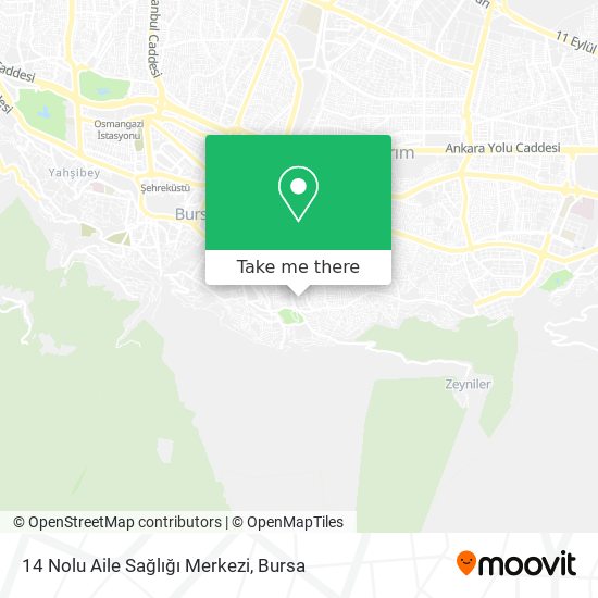 14 Nolu Aile Sağlığı Merkezi map