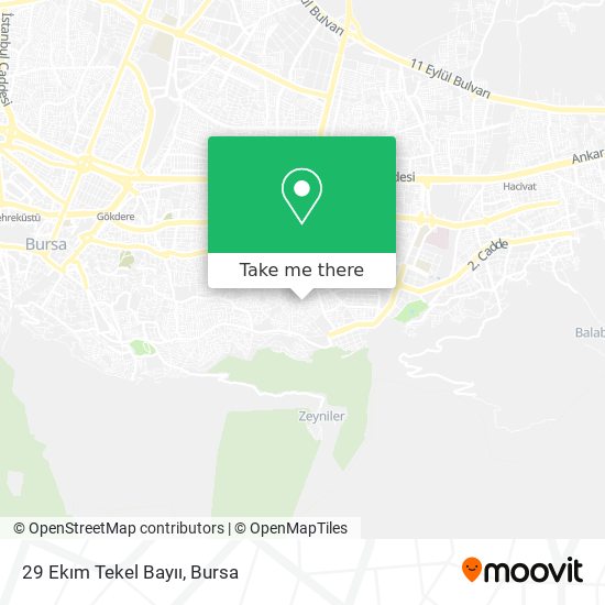 29 Ekım Tekel Bayıı map