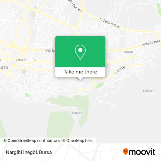 Nargibi İnegöl map
