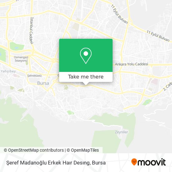 Şeref Madanoğlu Erkek Haır Desıng map