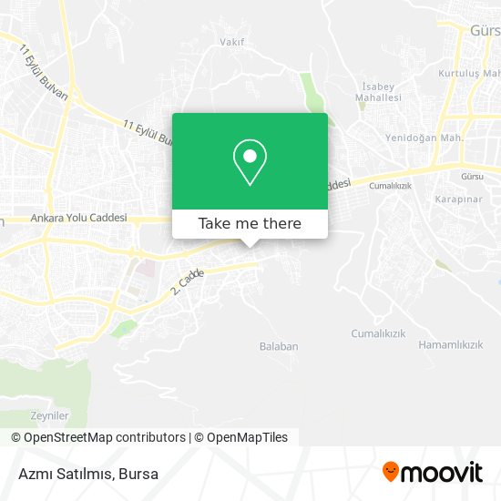 Azmı Satılmıs map