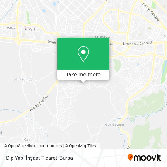 Dip Yapı İnşaat Ticaret map