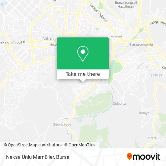 Neksa Unlu Mamüller map