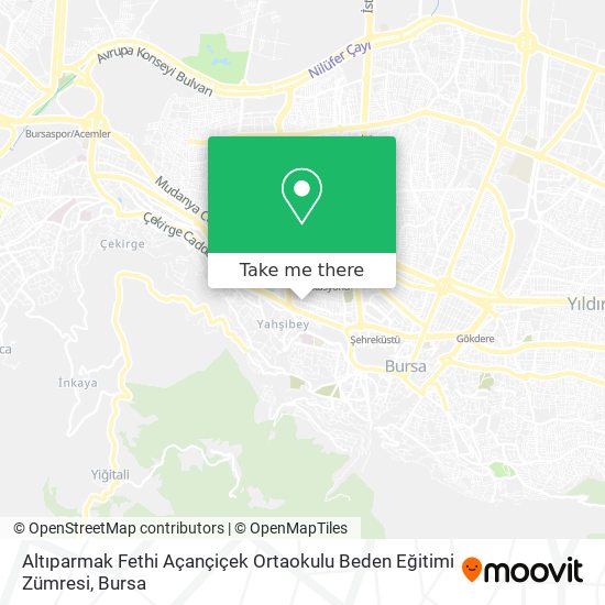 Altıparmak Fethi Açançiçek Ortaokulu Beden Eğitimi Zümresi map