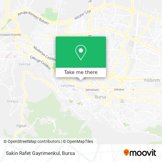 Sakin Rafet Gayrimenkul map