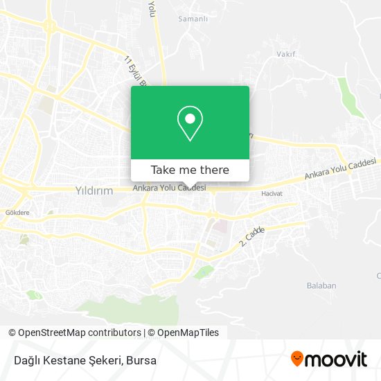 Dağlı Kestane Şekeri map