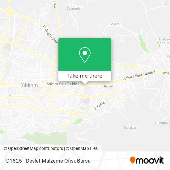 D1825 - Devlet Malzeme Ofisi map