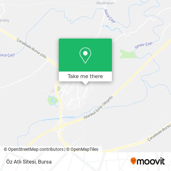Öz Atlı Sitesi map