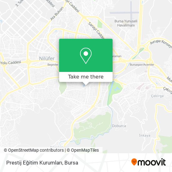 Prestij Eğitim Kurumları map