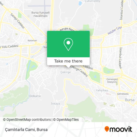 Çamlıtarla Cami map