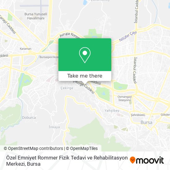 Özel Emniyet Rommer Fizik Tedavi ve Rehabilitasyon Merkezi map