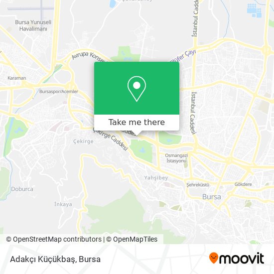 Adakçı Küçükbaş map