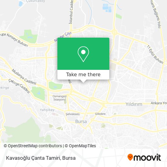Kavasoğlu Çanta Tamiri map