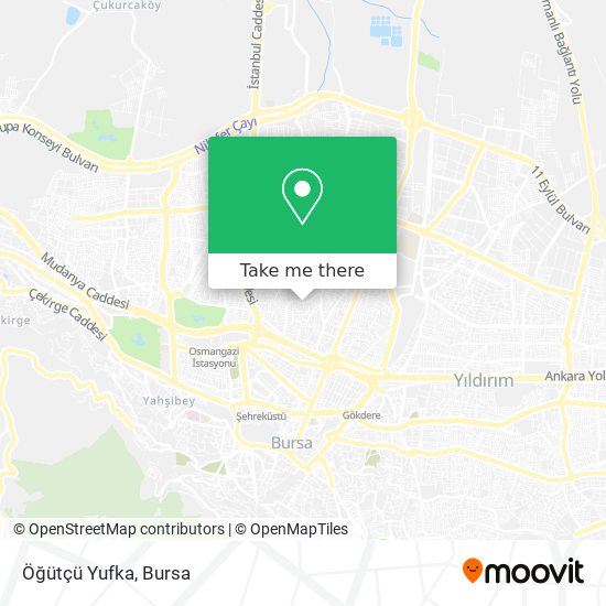 Öğütçü Yufka map