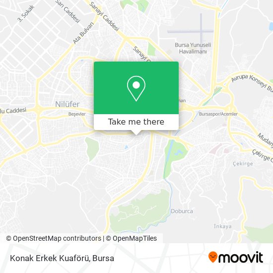 Konak Erkek Kuaförü map