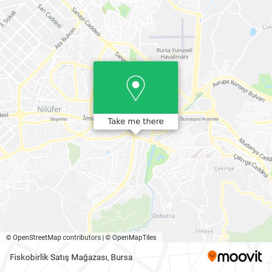 Fiskobirlik Satış Mağazası map